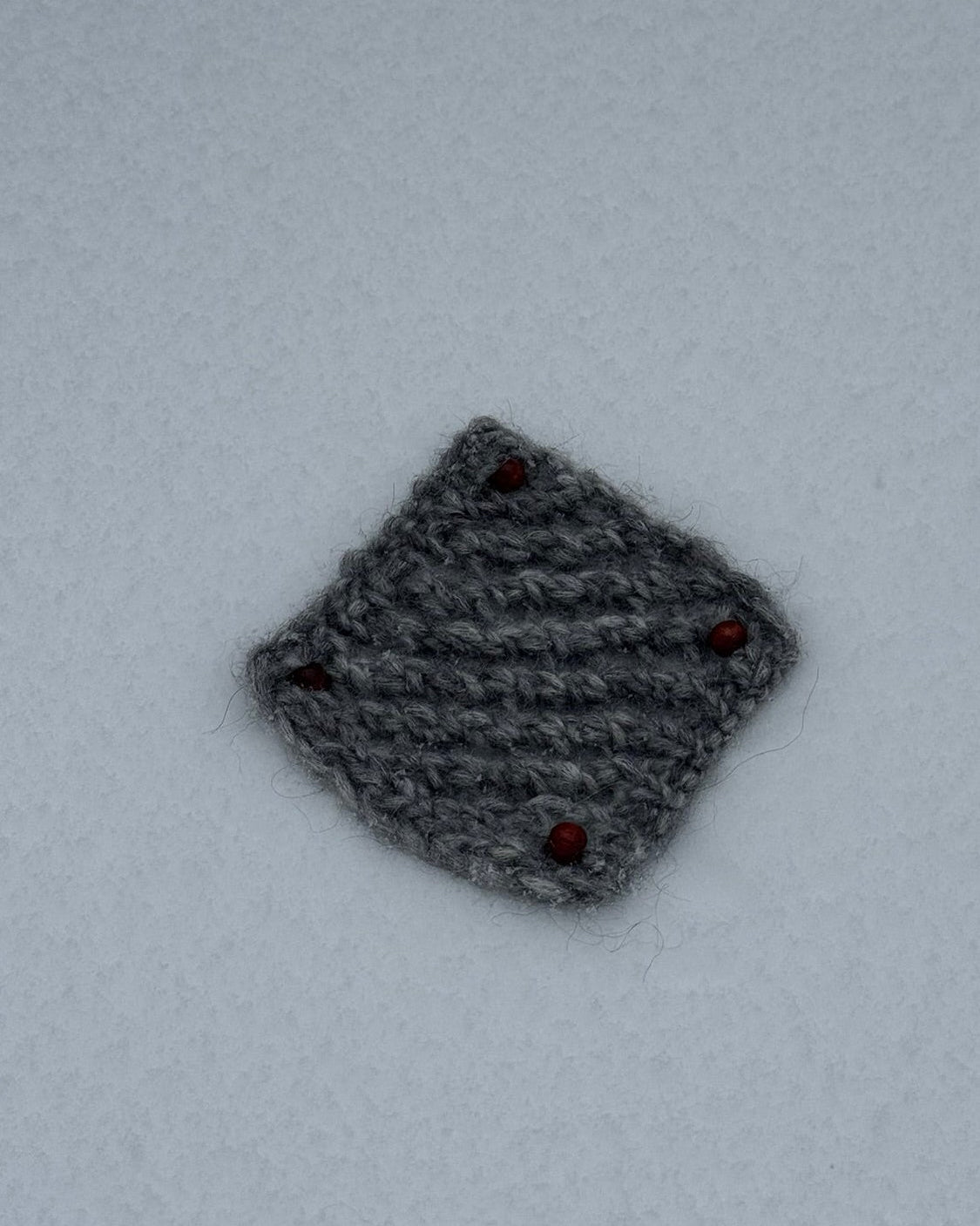 beaded coaster [ fog ]