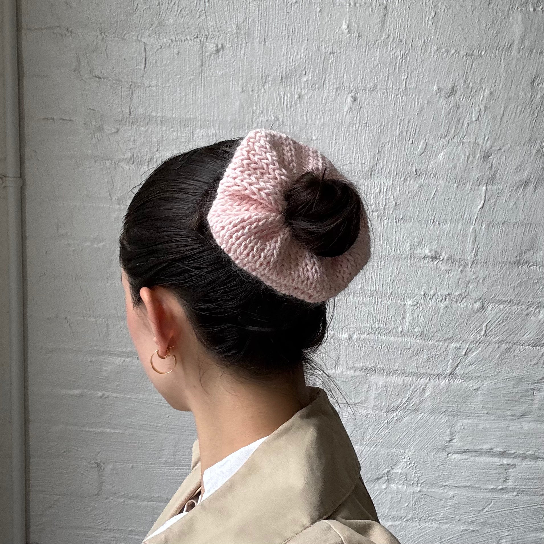 cotton scrunchie