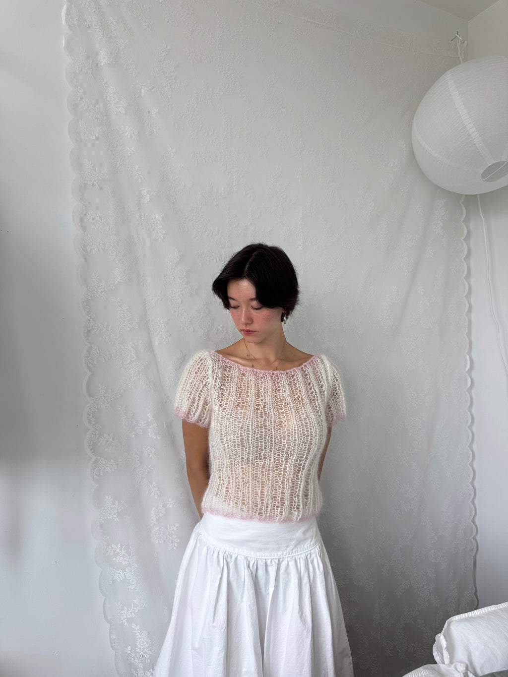 jasmine sweater [ pearl ]