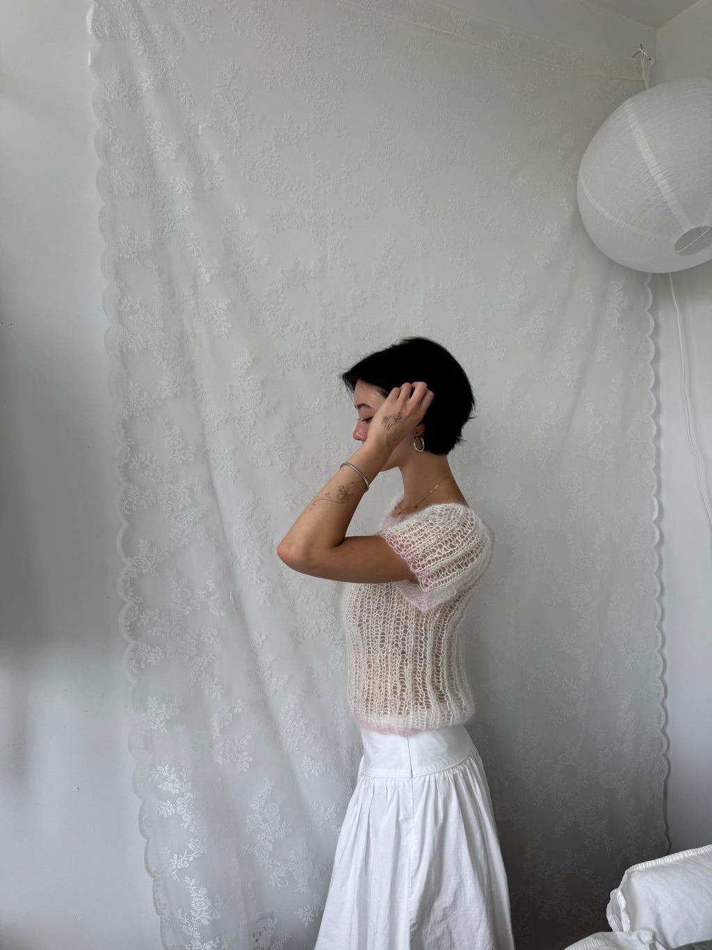 jasmine sweater [ pearl ]