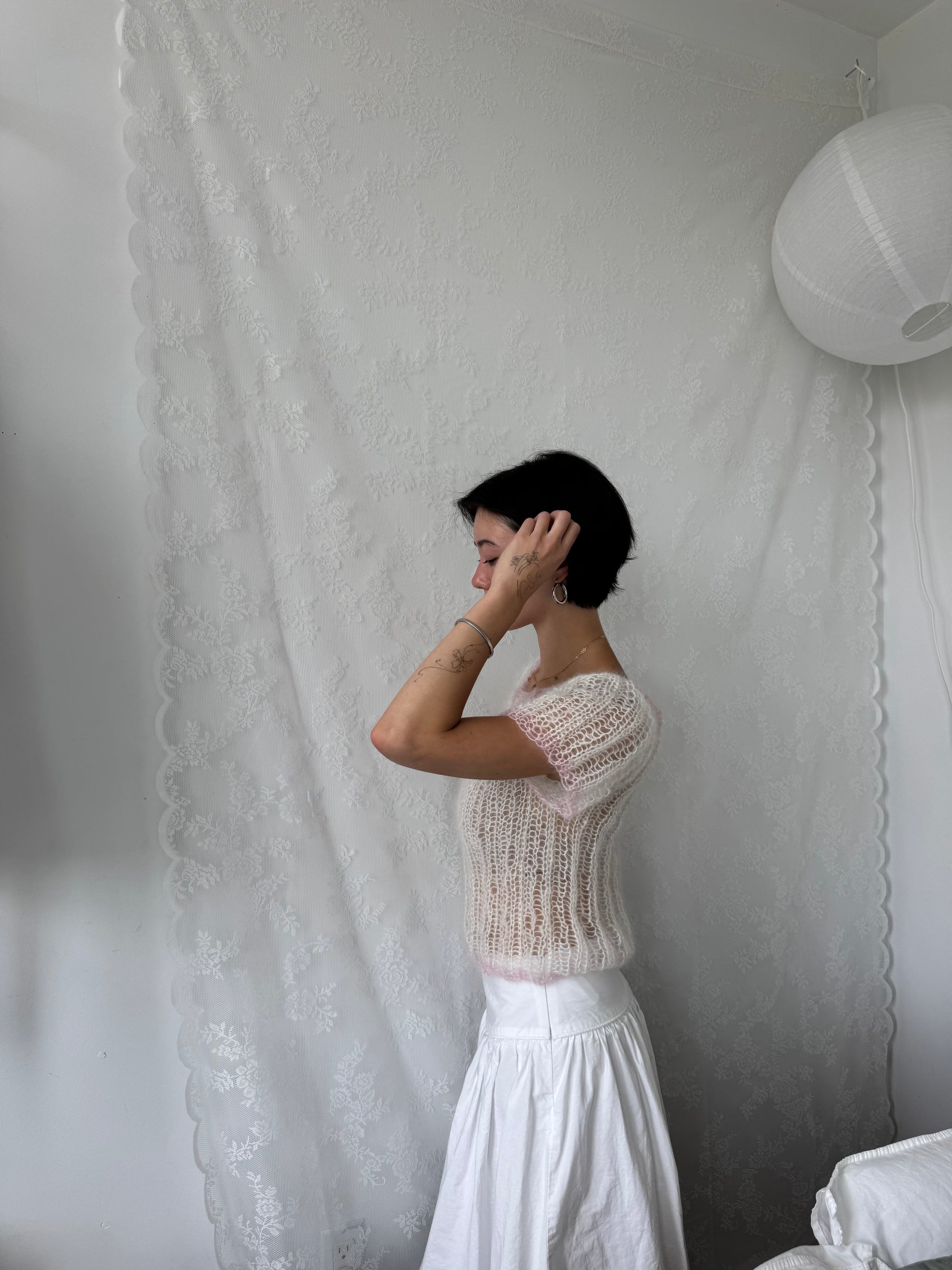 jasmine sweater [ pearl ]