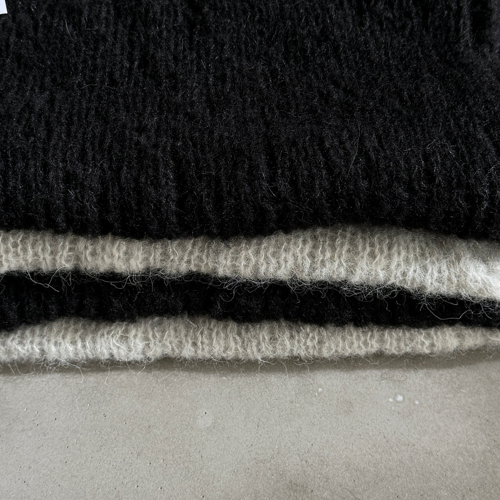 the pearl vest: black